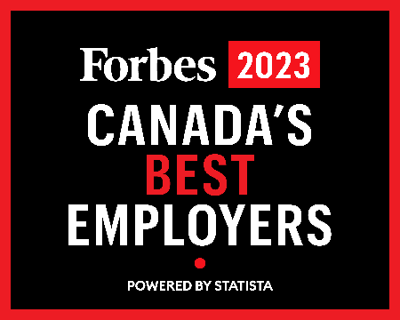 Forbes 2023 Canada’s Best Employers Award 