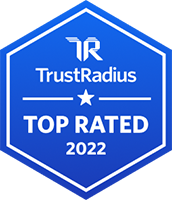 Trust Radius Top Rated 2022 logo