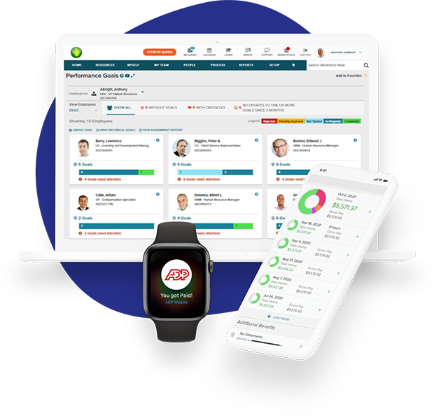 Workforce Now® Allinone HR + Payroll Software ADP Canada