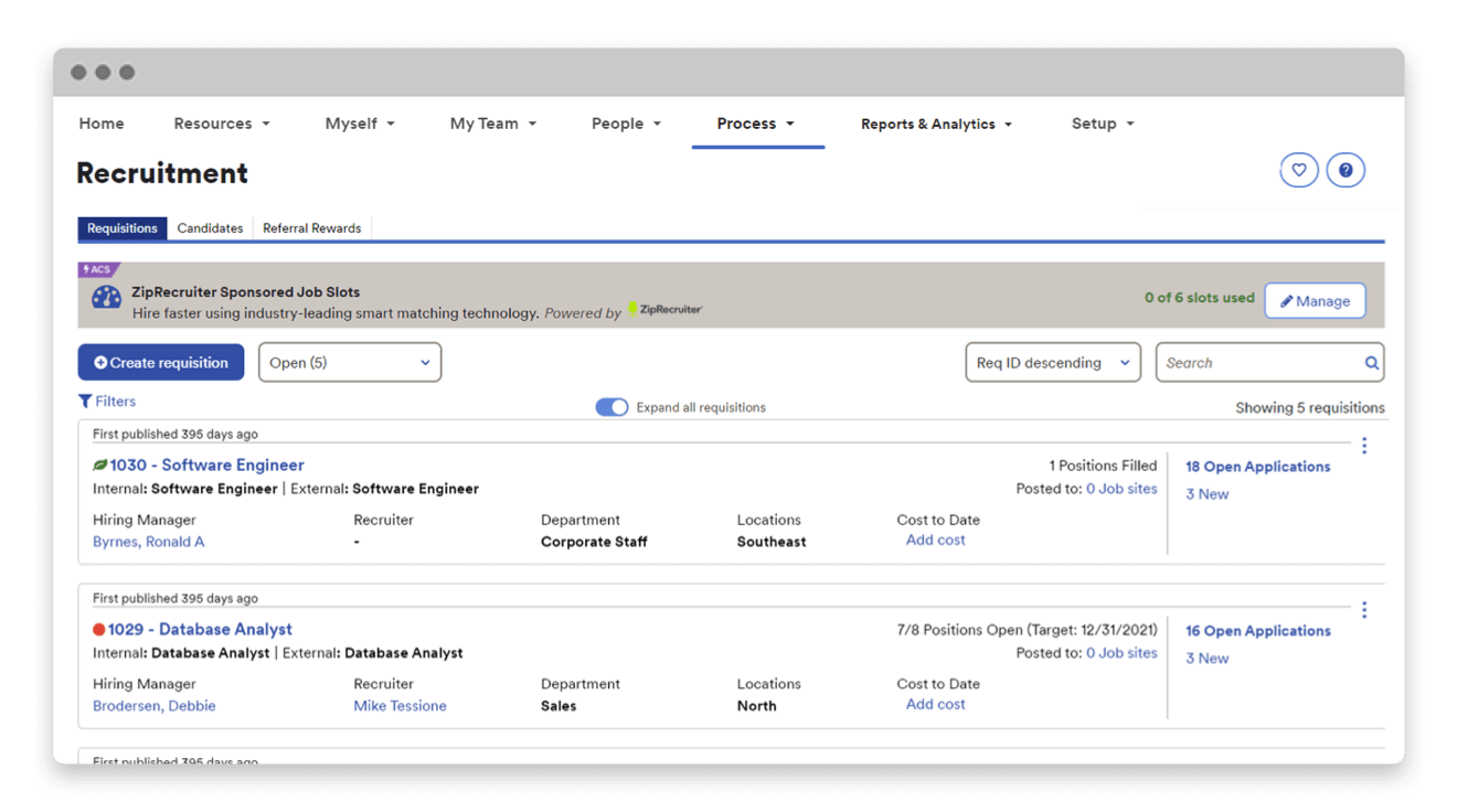 Workforce Now® AllInOne HR Software ADP