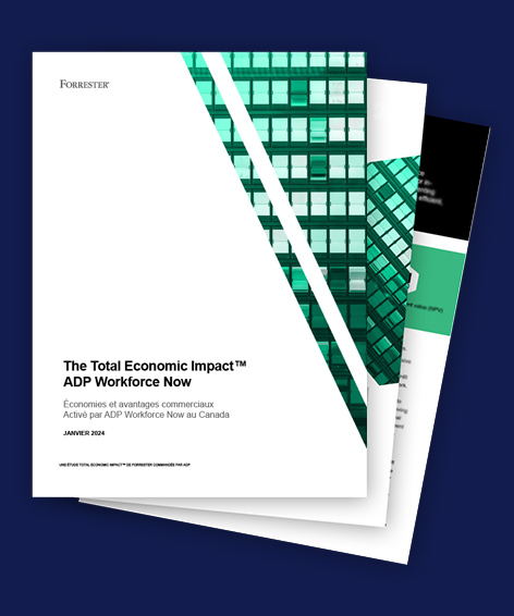 Page de titre de l'étude TEI ADP Workforce Now