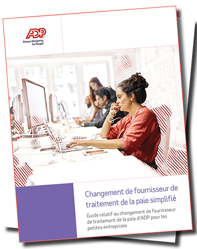 Changement de fournisseur de traiitment de la paie simplifie