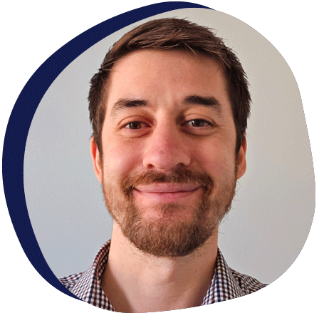 Headshot of Mitchell Cawley, HR Manager, One Community Solutions