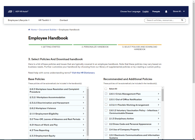 HR Assist Handbook