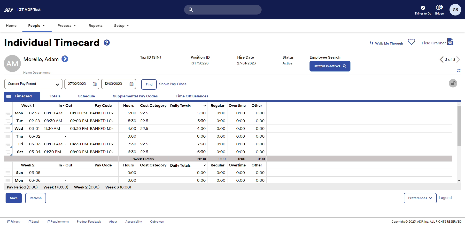 ADP Workforce Now On the Go Payroll Time Tracking Software ADP Canada