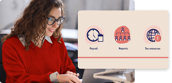 sample of ADP Partner Access for Accountants dashboard