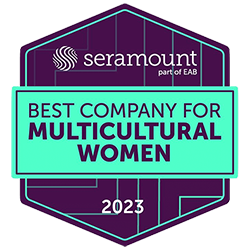 Seramount Best Companies for Multicultural Women 2023 Award