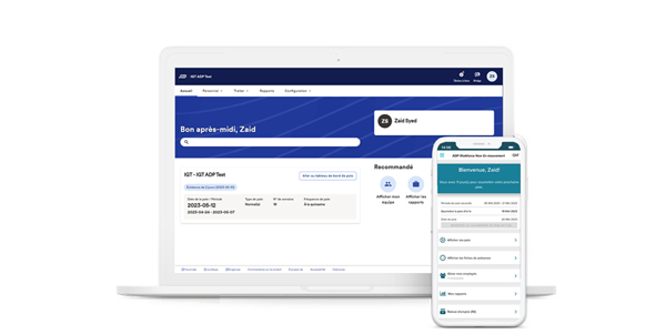 ADP Workforce Now En mouvement